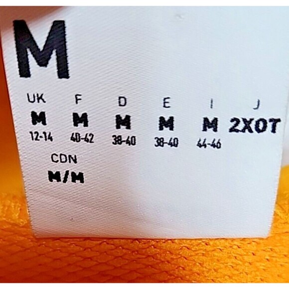 Reebok Gigi Hadid Jacket Womens Windbreaker Size M Blue Yellow White - Picture 4 of 12